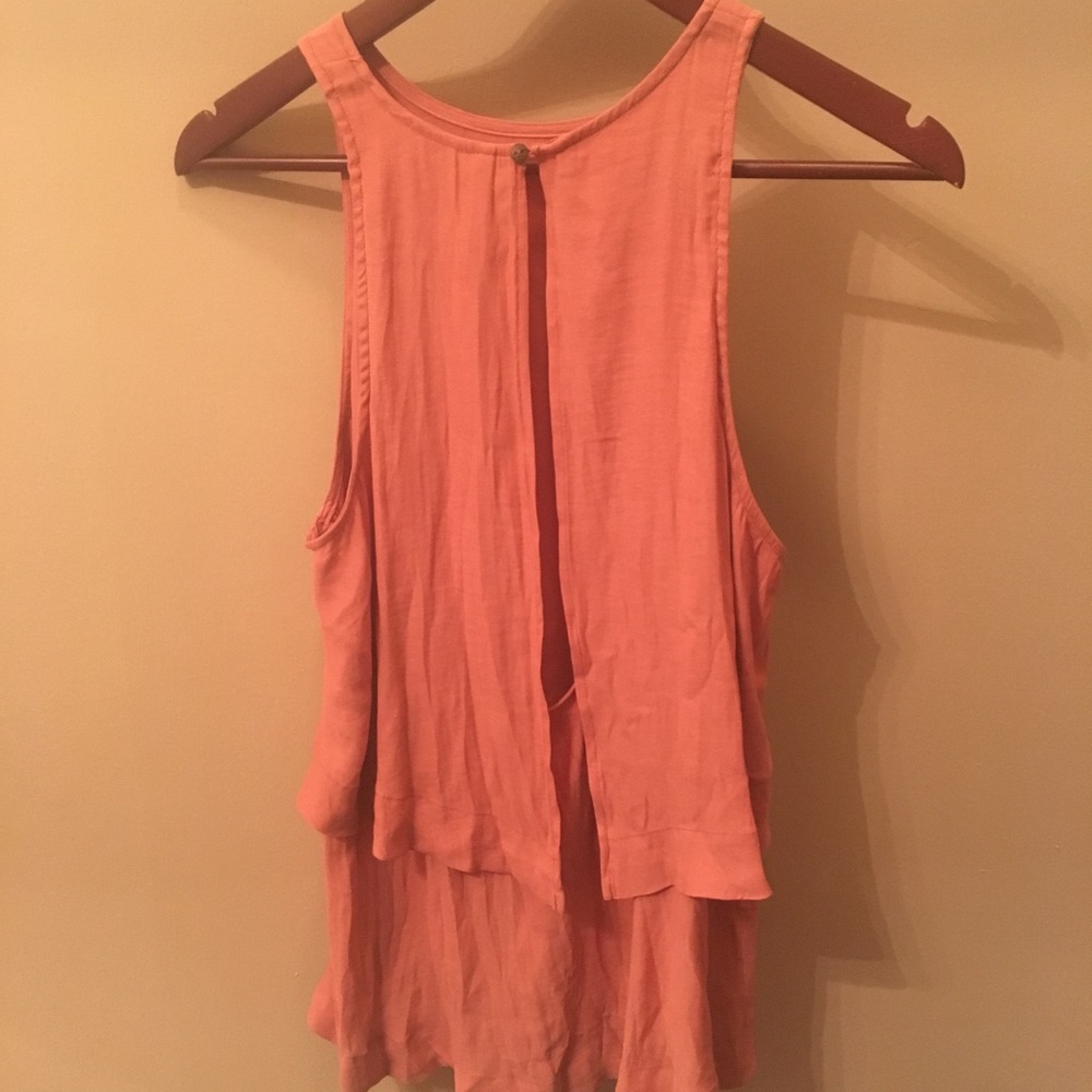 Free people open back Tank